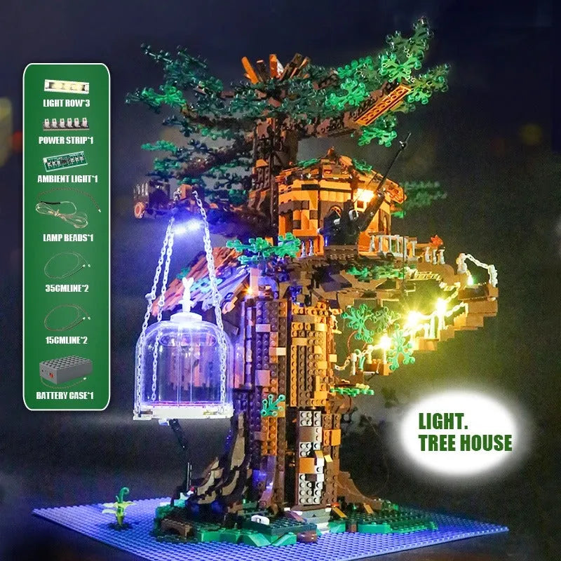 Mould King MOC Building Block Set: Tree House 16033, Model K16033