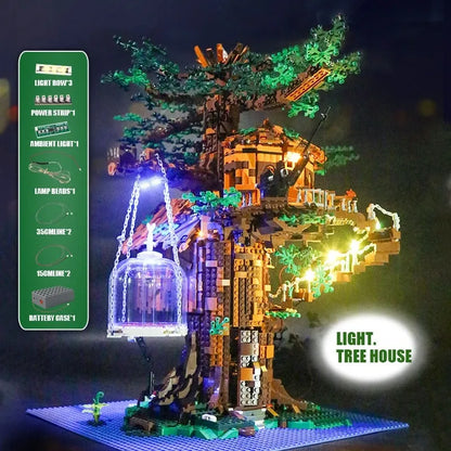 Mould King MOC Building Block Set: Tree House 16033, Model K16033