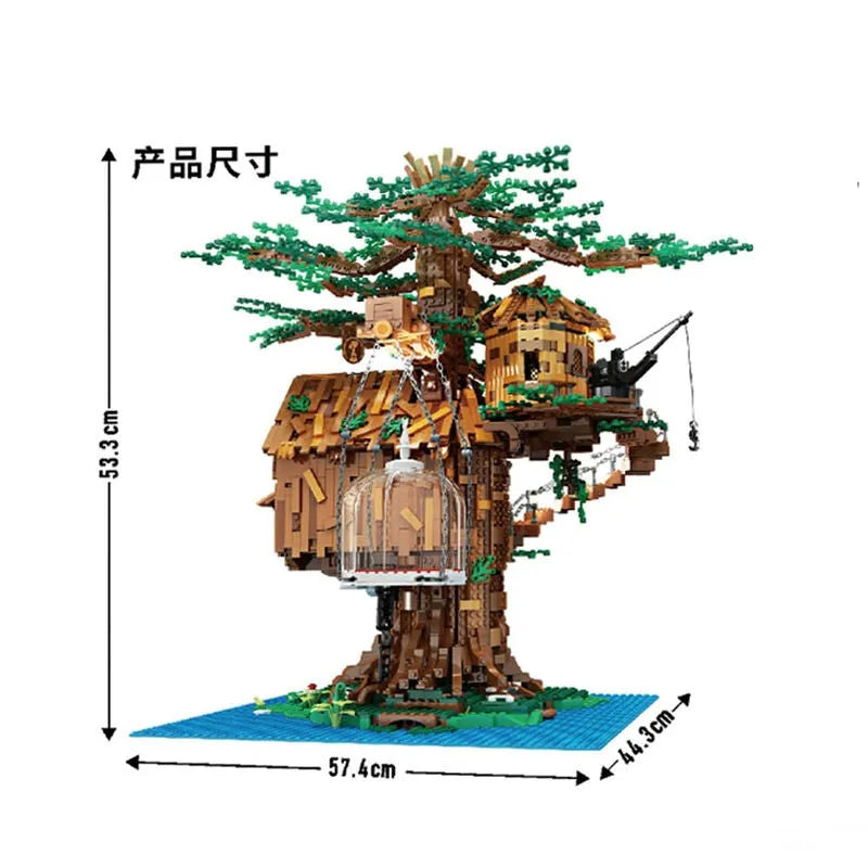 Mould King MOC Building Block Set: Tree House 16033, Model K16033