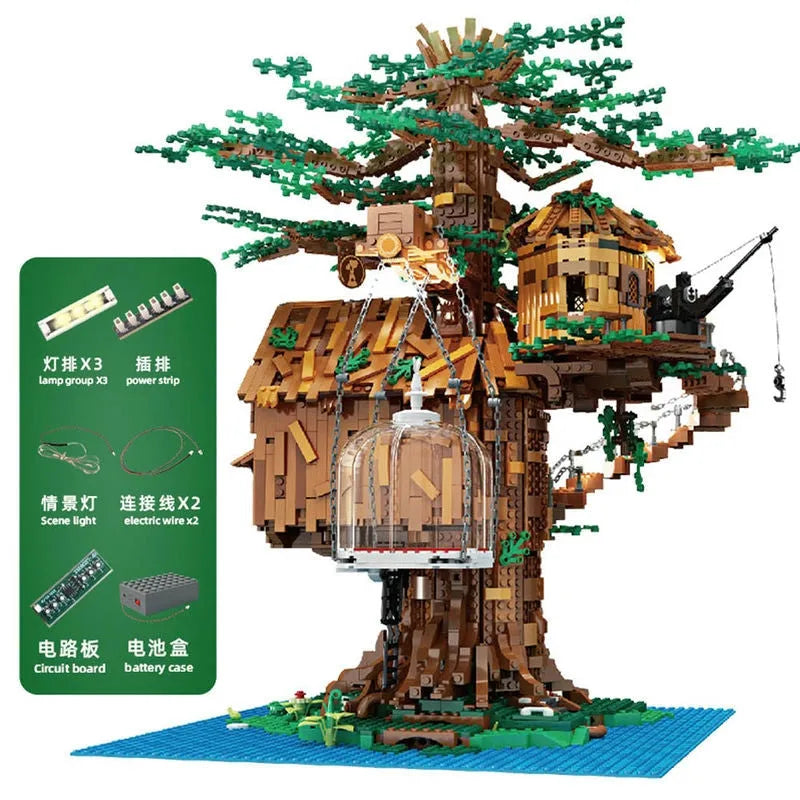 Mould King MOC Building Block Set: Tree House 16033, Model K16033