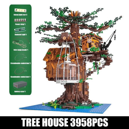 Mould King MOC Building Block Set: Tree House 16033, Model K16033