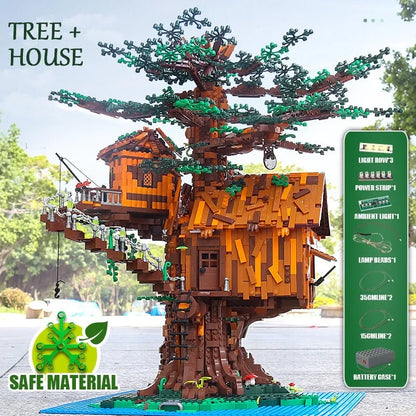Mould King MOC Building Block Set: Tree House 16033, Model K16033