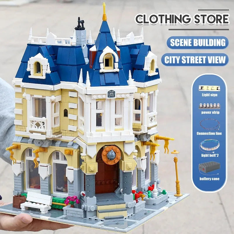 Mould King MOC Building Block Set: Costume Clothing Store 11005, Model K11005