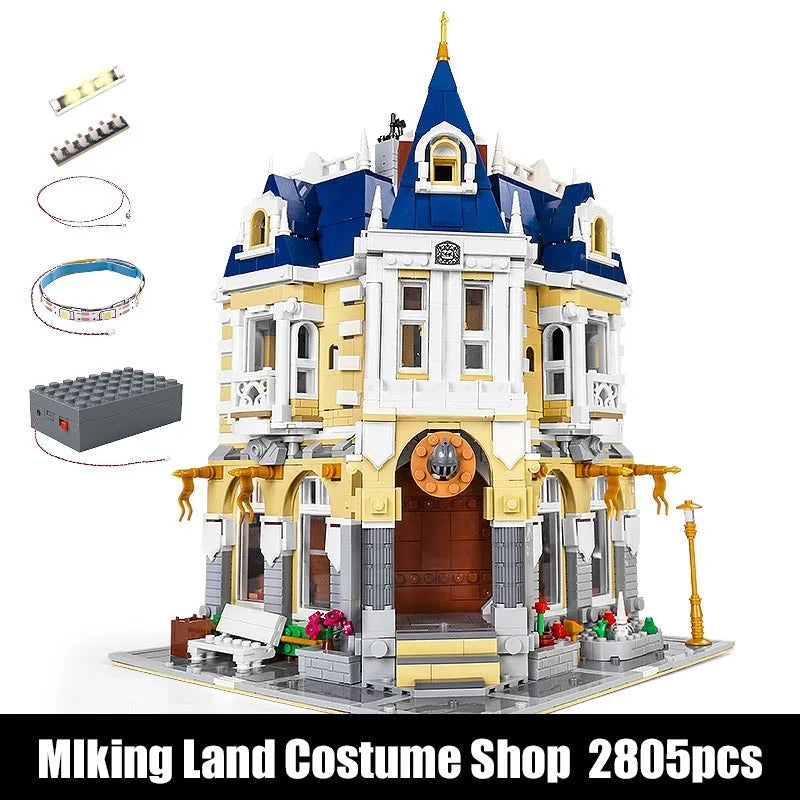 Mould King MOC Building Block Set: Costume Clothing Store 11005, Model K11005
