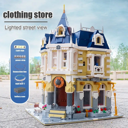 Mould King MOC Building Block Set: Costume Clothing Store 11005, Model K11005