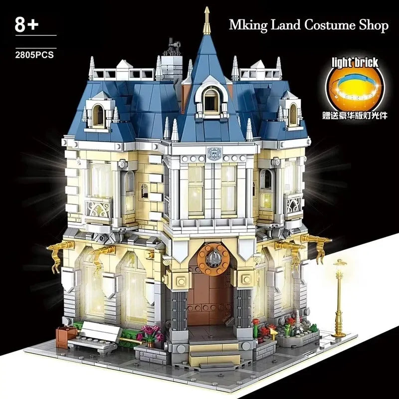Mould King MOC Building Block Set: Costume Clothing Store 11005, Model K11005