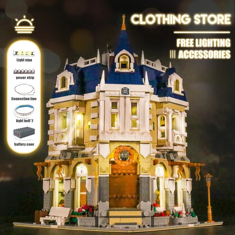 Mould King MOC Building Block Set: Costume Clothing Store 11005, Model K11005
