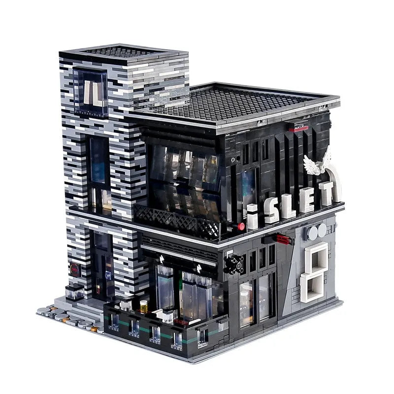 Mould King MOC Building Block Set: ISLET PUB Restaurant 16042, Model K16042