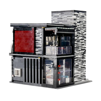 Mould King MOC Building Block Set: ISLET PUB Restaurant 16042, Model K16042