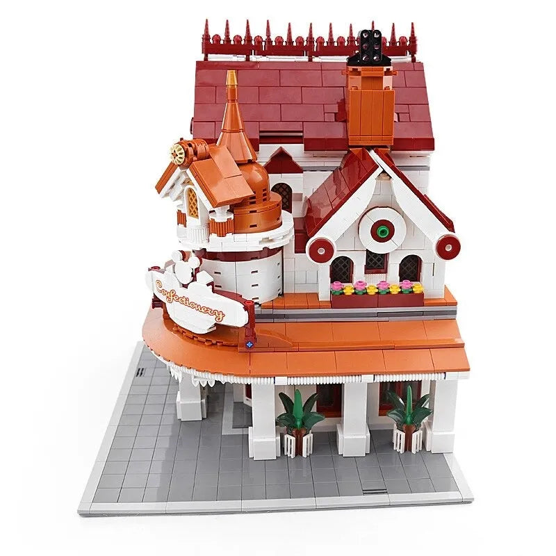 Mould King MOC Building Block Set: Paradise Corner Restaurant 11003, Model K11003