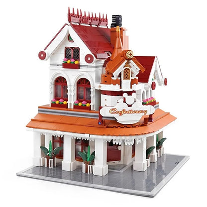 Mould King MOC Building Block Set: Paradise Corner Restaurant 11003, Model K11003