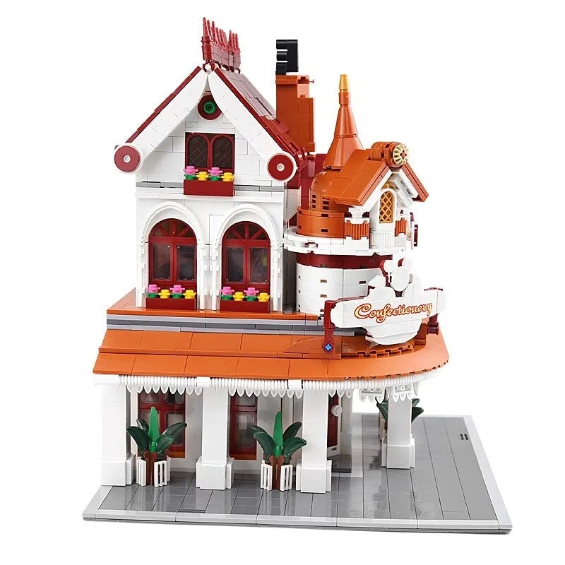 Mould King MOC Building Block Set: Paradise Corner Restaurant 11003, Model K11003