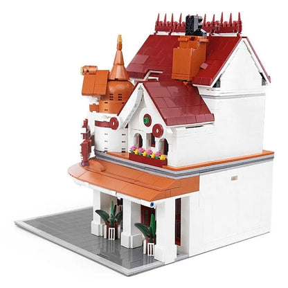 Mould King MOC Building Block Set: Paradise Corner Restaurant 11003, Model K11003