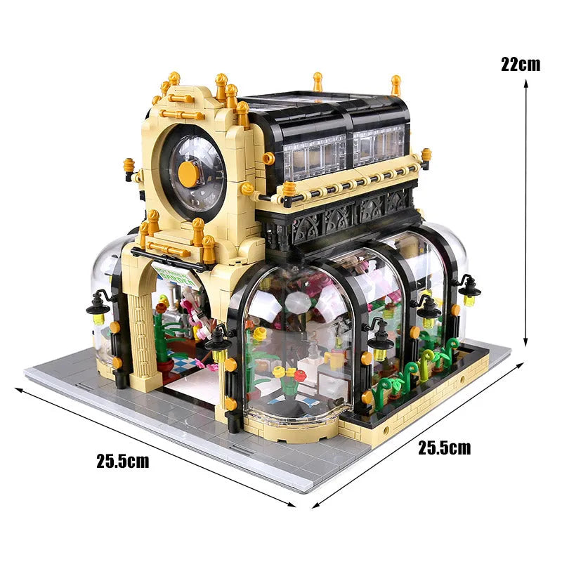 Mould King MOC Building Block Set: Experts Botanical Garden 16019, Model K16019