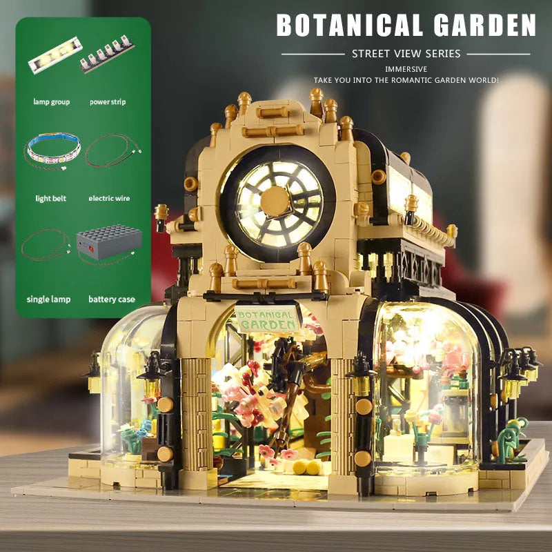 Mould King MOC Building Block Set: Experts Botanical Garden 16019, Model K16019