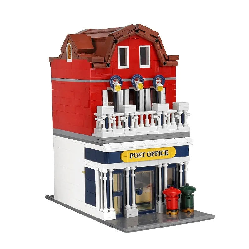 Mould King MOC Building Block Set: Experts City Post Office 11001