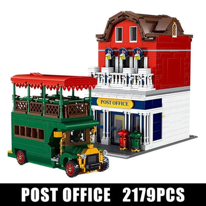 Mould King MOC Building Block Set: Experts City Post Office 11001
