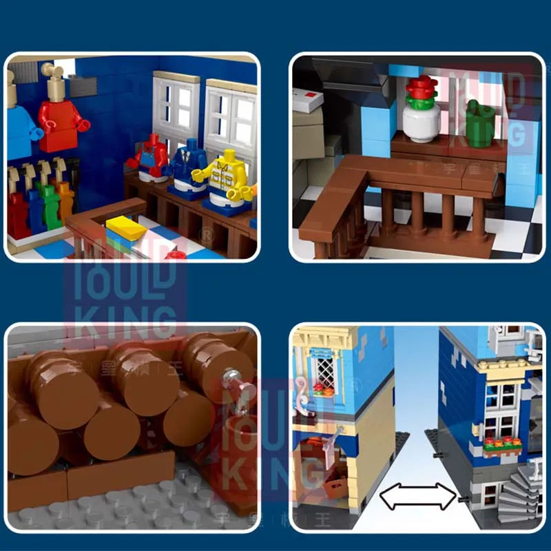 Mould King MOC Building Block Set: Experts European Market 16020, Model K16020