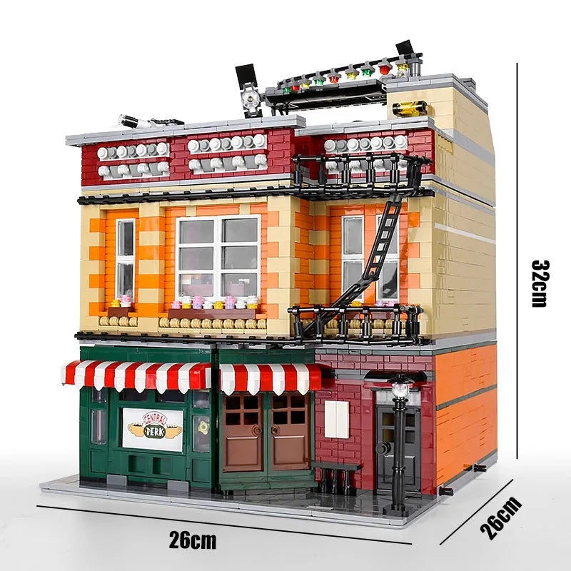 Mould King MOC Building Block Set: 16014 Central Perk Big Bang Theory, Model K16014