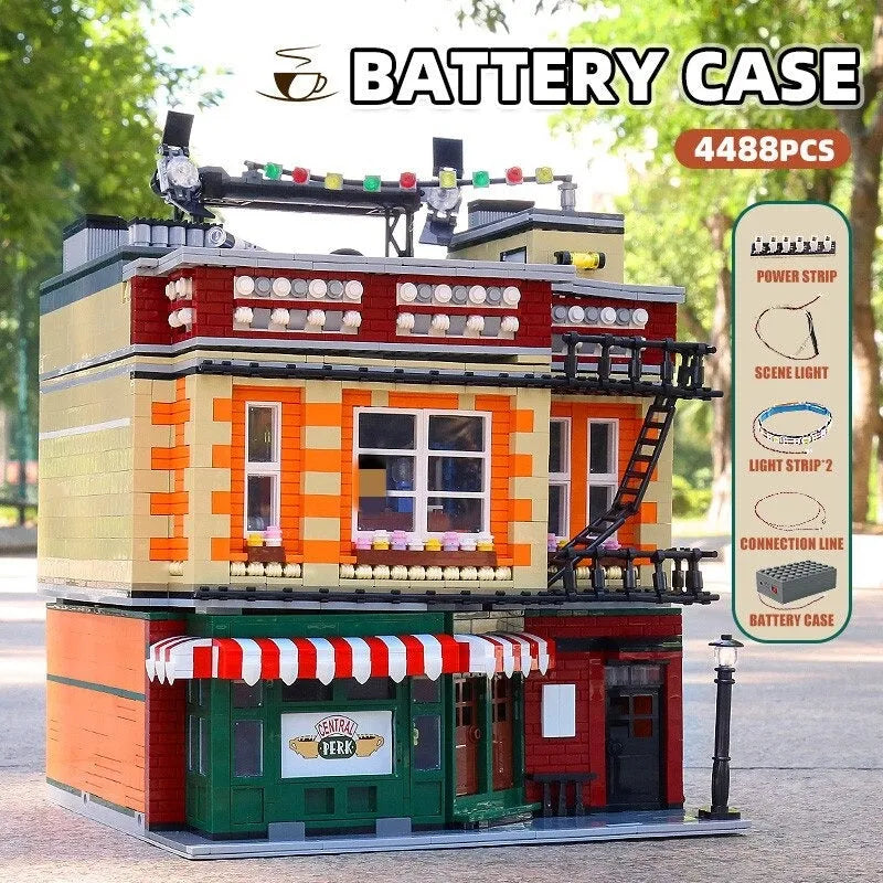 Mould King MOC Building Block Set: 16014 Central Perk Big Bang Theory, Model K16014
