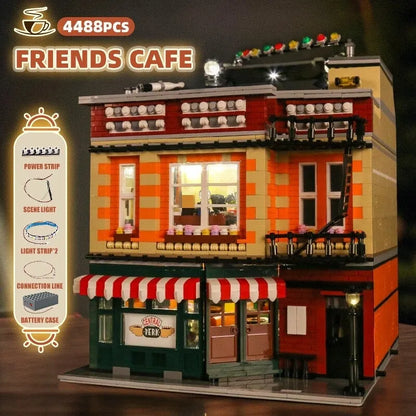 Mould King MOC Building Block Set: 16014 Central Perk Big Bang Theory, Model K16014
