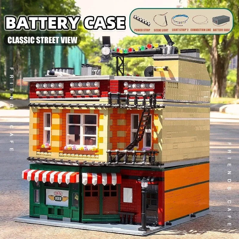 Mould King MOC Building Block Set: 16014 Central Perk Big Bang Theory, Model K16014