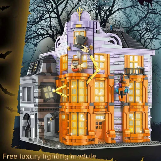 Mould King MOC Building Block Set: 16041 Harry Potter Magic Joker Shop