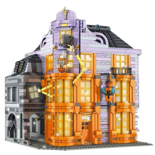 Mould King MOC Building Block Set: 16041 Harry Potter Magic Joker Shop