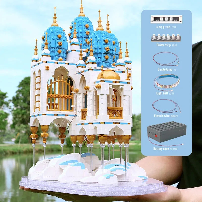 Mould King MOC Building Block Set: Sky Castle 16015, Model K16015