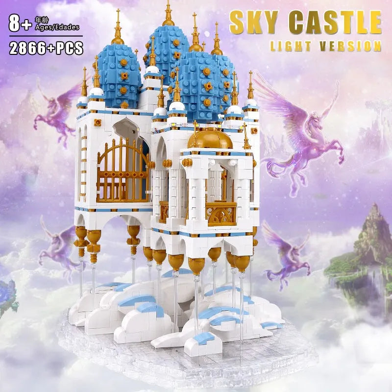 Mould King MOC Building Block Set: Sky Castle 16015, Model K16015
