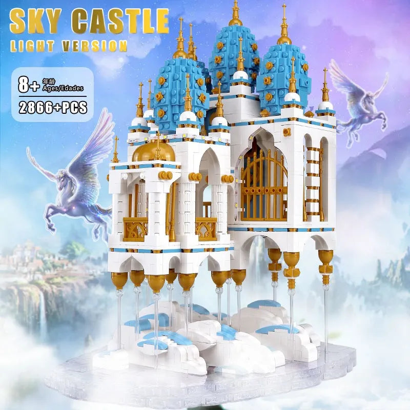Mould King MOC Building Block Set: Sky Castle 16015, Model K16015