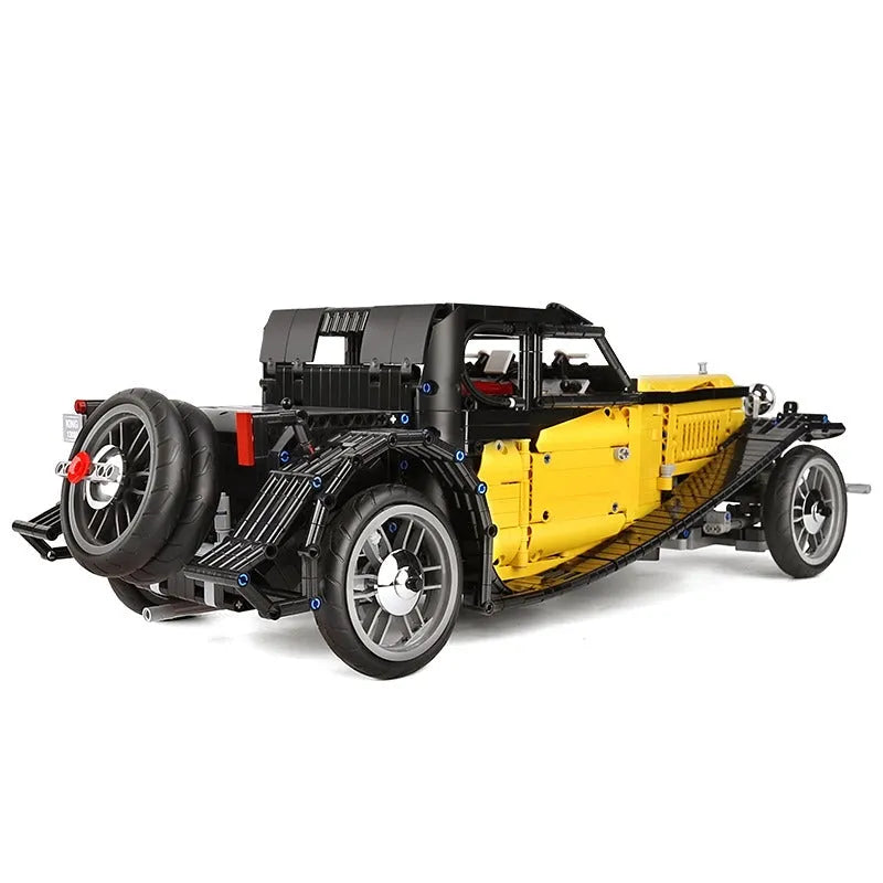 Mould King MOC Motorized Building Block Set: RC APP Vintage T50 Car 13080D
