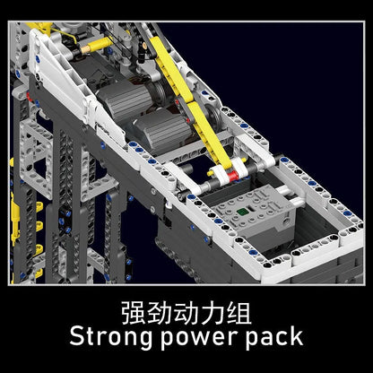 Mould King MOC Building Block Set: Motorized RC APP Tower Crane 17004, Model K17004