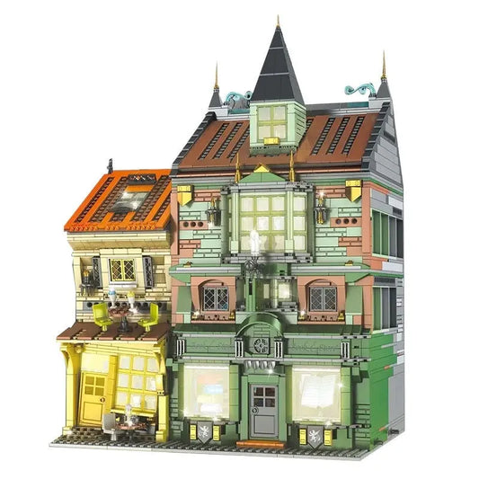 Mould King MOC Building Block Set: Experts 16040 Harry Potter Magic Book Store