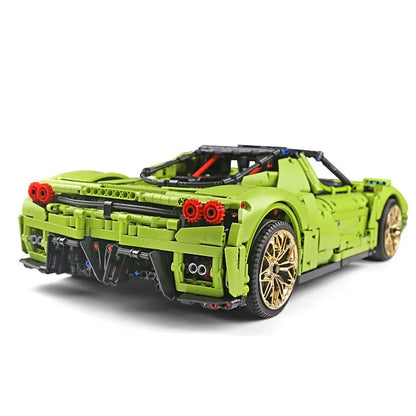 Mould King MOC Building Block Set: Ferrari Enzo Super Racing Sports Car 13074, Model K13074