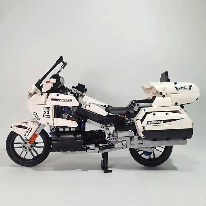 Mould King MOC Building Block Set: Gold Wing GL1800 Classic Motorcycle 23001, Model K23001