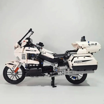 Mould King MOC Building Block Set: Gold Wing GL1800 Classic Motorcycle 23001, Model K23001
