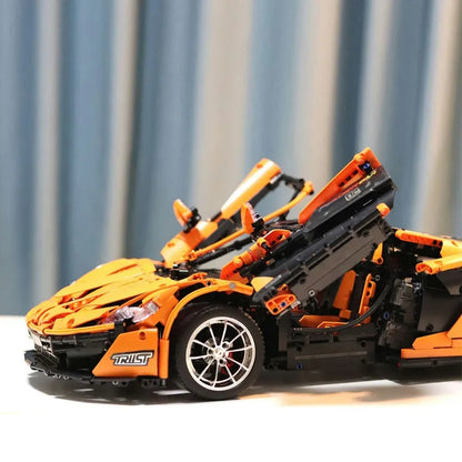 Mould King MOC Motorized Building Block Set: McLaren P1 Hypercar Racing Car 13090