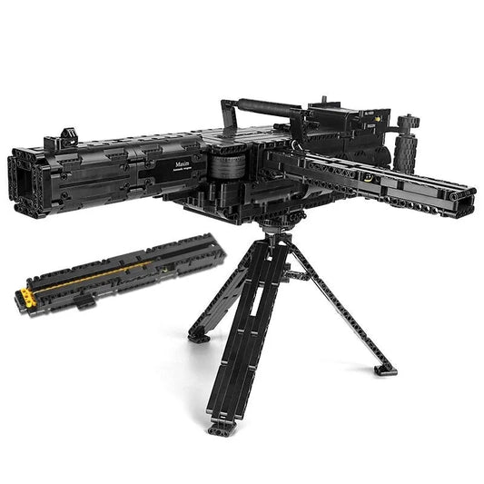 Mould King MOC Building Block Set: Motorized Maxim Burst Gun 14009, Model K14009