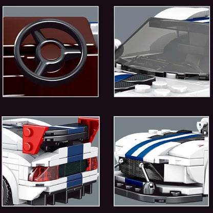 Mould King MOC Building Block Set: Mini Dodge Viper ACR Racing Sports Car 27011, Model K27011