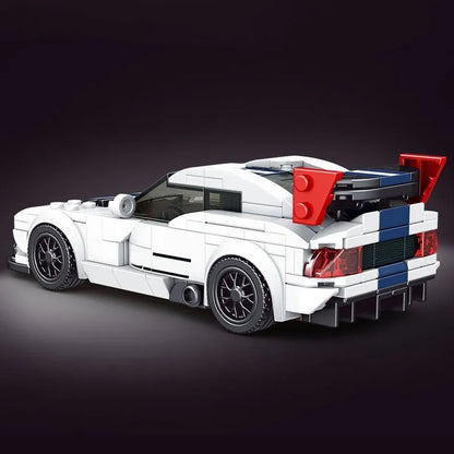 Mould King MOC Building Block Set: Mini Dodge Viper ACR Racing Sports Car 27011, Model K27011
