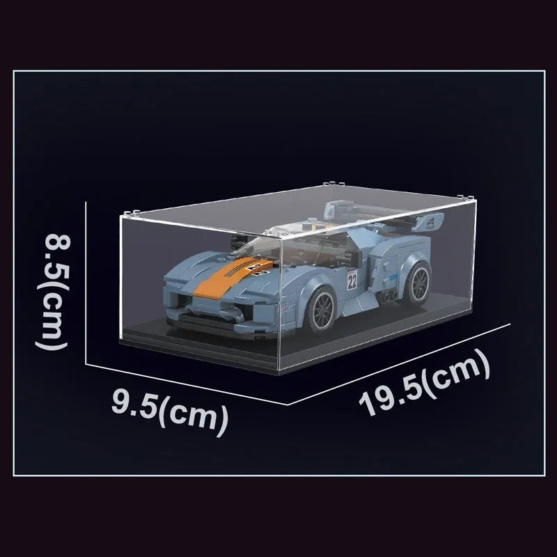 Mould King MOC Building Block Set: Mini Porsche 918 RSR Sports Car Kids 27005, Model K27005