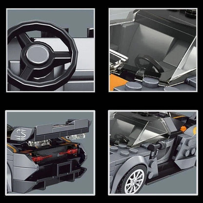 Mould King MOC Building Block Set: Mini Super McLaren Senna Racing Car 27008, Model K27008