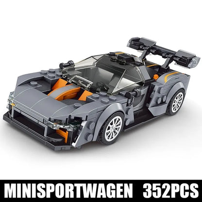 Mould King MOC Building Block Set: Mini Super McLaren Senna Racing Car 27008, Model K27008