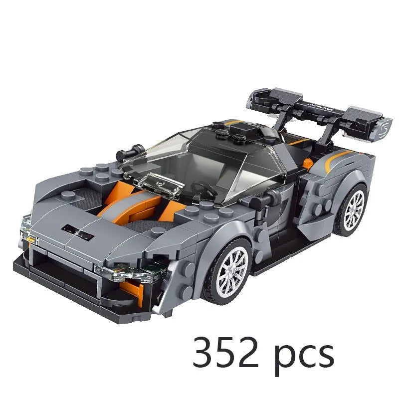 Mould King MOC Building Block Set: Mini Super McLaren Senna Racing Car 27008, Model K27008