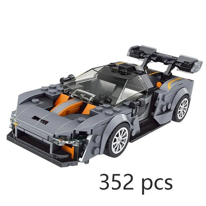 Mould King MOC Building Block Set: Mini Super McLaren Senna Racing Car 27008, Model K27008