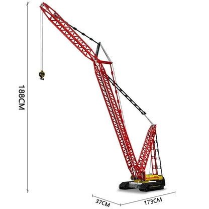 Mould King MOC Building Block Set: Motorized RC LR13000 Crawler Crane, Model 17015