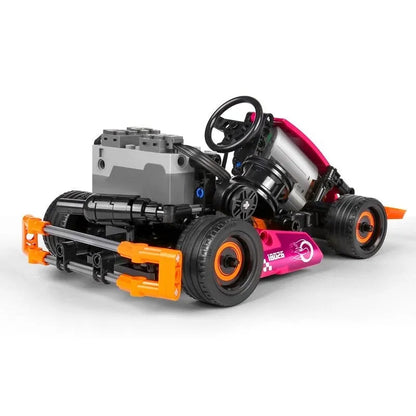 Mould King MOC Motorized Building Block Set: RC APP Go-Kart Racing Karting Car 18026