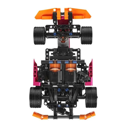 Mould King MOC Motorized Building Block Set: RC APP Go-Kart Racing Karting Car 18026