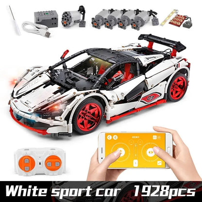 Mould King MOC Building Block Set: RC Motorized ICARUS Supercar Racing Cars 13067